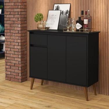 Imagem de Aparador / Buffet / Balcão / Bancada VEN Modelo Retrô Com Pés em Madei