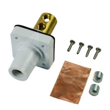 Imagem de Conector Cam Lock Femea Painel Branco - CBI