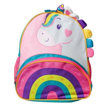 Imagem de Mochila De Costas Infantil Clio Pets Unicórnio Pelúcia - Clio Style, U
