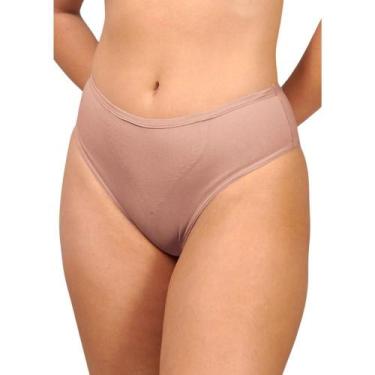 Imagem de Calcinha Duloren Femmina 729056, Coleção Modal, Castanha, G