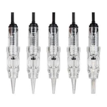 Imagem de 50 Agulhas Easy Click 1P Dermógrafo Micropigmentação 0.35Mm - Lux Hair