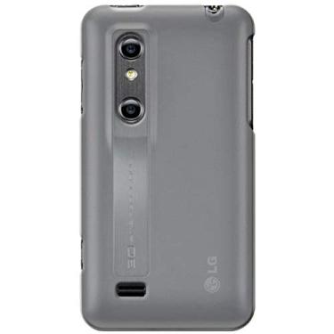 Imagem de Amzer Capa rígida de cristal de encaixe emborrachado para LG Thrill 4G/LG Optimus 3D - transparente - 1 pacote - capa - embalagem sem frustração