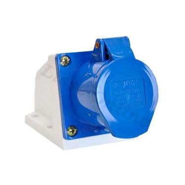 Imagem de Tomada industrial sobrepor jng 3p+t 32a azul 250v mgi-124-9