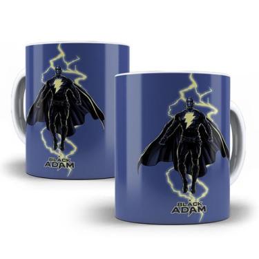 Imagem de Caneca Adão Negro DC Porcelana Personalizada Modelo 2 - Tio da Caneca