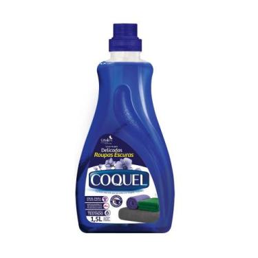 Imagem de Lava Roupas Líquido Coquel Roupas Escuras 1,5L - CasaKm