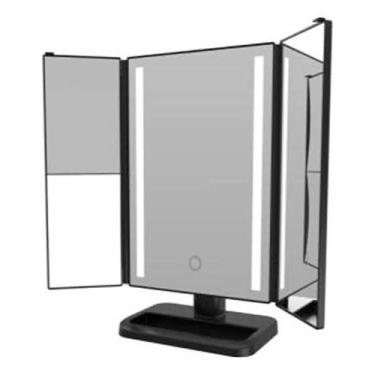 Imagem de Espelho De Maquiagem Com Led E Lente De Aumento Anny Aemaxx