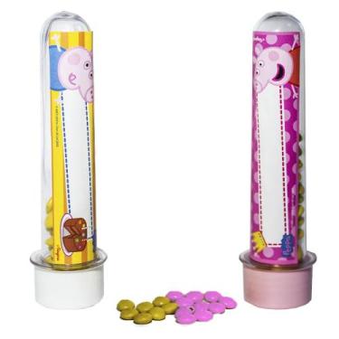 Imagem de Tubete Personalizado Peppa Pig - 13cm - 10 Unidades - Extra Festas