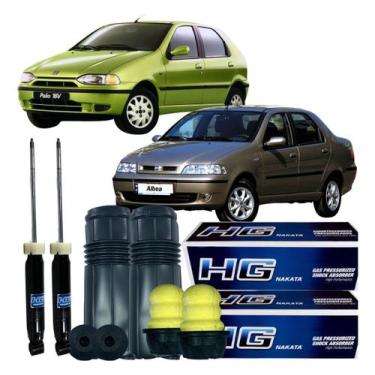 Imagem de Par Amortecedor Traseiro Coifa Batente Fiat Palio Siena - NAKATA