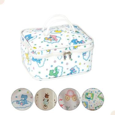 Imagem de Bolsa Térmica Estampada Impermeável 6 Litros Maternidade - BENIQ, Azul