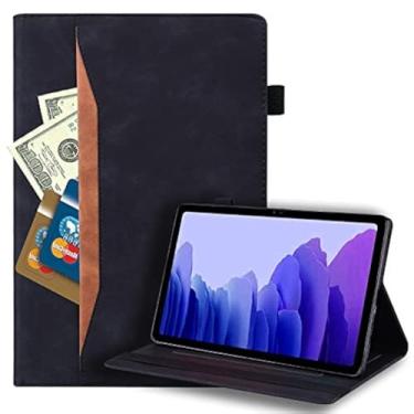 Imagem de Linbol Capa para iPad Mini 5 2019, iPad Mini 4 2015 PU Leather Folio Stand Case Smart Cover com visualização em vários ângulos Auto Sleep/Wake & Pencil Holder para Apple iPad Mini 12345 Tablet, preta