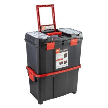 Imagem de Caixa Plástica Para Ferramentas 18'' Com Rodas Worker