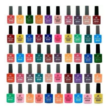 Imagem de Kit 20 Esmaltes Em Gel 7.5ml D&z / Bella Rosa Unhas Uv Led - OEM, alea