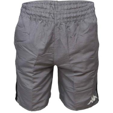 Imagem de Bermuda Kappa Carlo Microfibra, P, Cinza