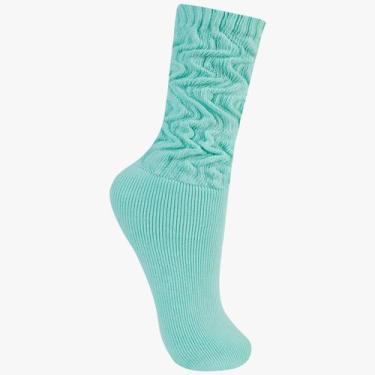 Imagem de Meia Aeróbica Cano Alto Algodão Trifil, Verde, 35/38