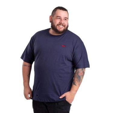Imagem de Camiseta Básica Gola Redonda Plus Size Conforto Todo Dia Compre Agora 