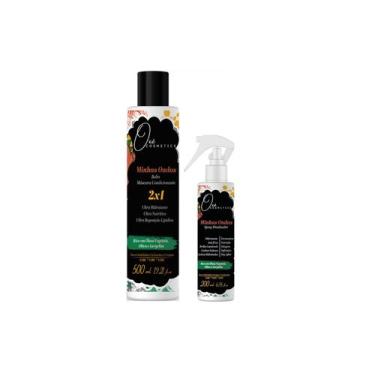 Imagem de Oxê Cosmetics Minhas Ondas Balm Máscara Hidratante e Spray Finalizador