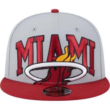 Imagem de Boné New Era Masculino 9Fifty Miami Heat Tipoff Aba Reta