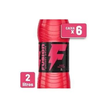 Imagem de Energético Fusion Melancia Pet 2L Caixa c/ 6 un 1x6 Unidades  2l PET -