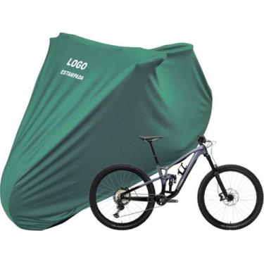 Imagem de Capa Cobrir Bike Com Logo Trek Fuel EX 8 6ª Geração Mtb - Mz, Verde