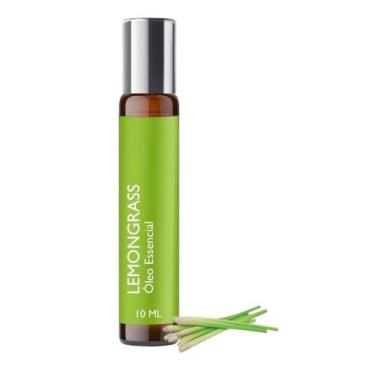 Imagem de Óleo Essencial Lemongrass 10ml Roll On - Puro E Natural - Essência do 