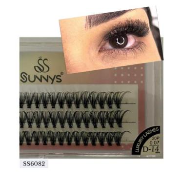 Imagem de Cílios Tufinho 0.07D Sunnys Alongamento e Extensão De Cílios, S6082