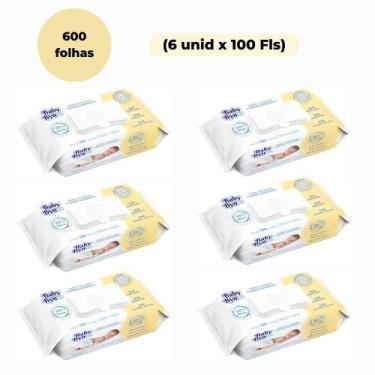 Imagem de KIT TOALHA UMEDECIDA BABY BYN RN 600FLS (6und x 100Fls)