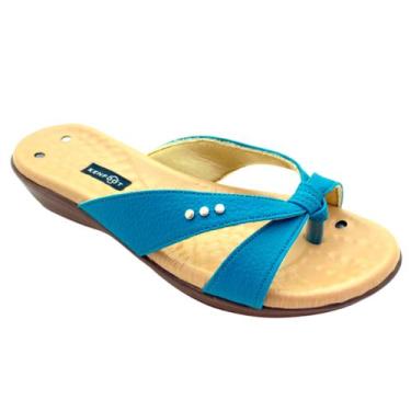 Imagem de Sandália magnética feminina Conforto leve KENFOOT - KIEV, Verde, 36