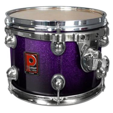 Imagem de Premier Drums Genista Series 43202PSF 1 peça de bétula 30 x 20 cm Tom, conjunto de bateria (verniz roxo desbotado brilhante)