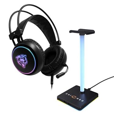 Imagem de Prime Brands Group Fone de ouvido e suporte para jogos NFL LED