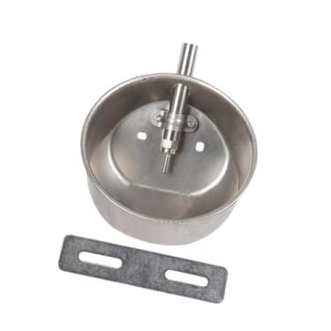 Imagem de Bothyi Bebedouro automático para porcos, tigela de água para porcos, bebedouro com cocho, aço inoxidável, bebedouro para gado para animais, porcos, gado,