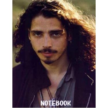 Imagem de Notebook : Chris Cornell RockBand Notebook Lined Page 6x9. Gift Book for Writing, Home or Work Thankgiving Notebook for Fans #47