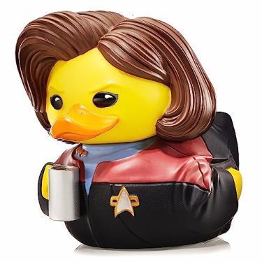 Imagem de TUBBZ Boxed Edition Kathryn Janeway Collectible Vinyl Rubber Duck Figure - Official Star Trek Merchandise - TV, Movies & Video Games