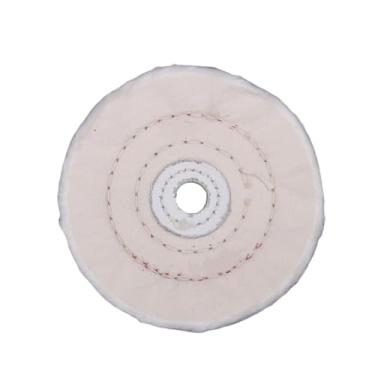 Imagem de 3/4/5/6/7/8"Moedor de roda de polimento de pano para ferramentas de polimento de joias de metal e madeira, 100 mm