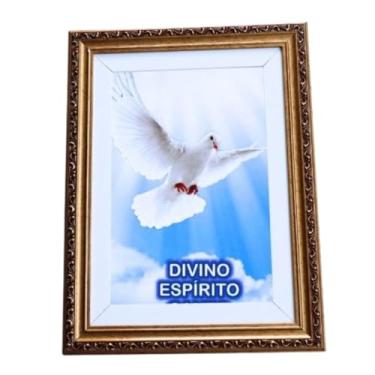 Imagem de Quadro Decorativo Religioso Divino Espírito Santo A3 Luxo