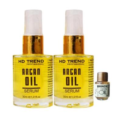 Imagem de Óleo de Argan Oil 30ml Trend Kit 2 unid - HD Trend