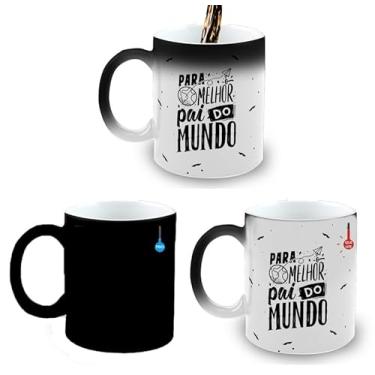 Imagem de Caneca Mágica Porcelana Presente Pai Melhor Do Mundo