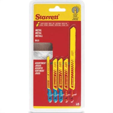 Imagem de Serra Tico Starrett Metal 5Pecas Bu3