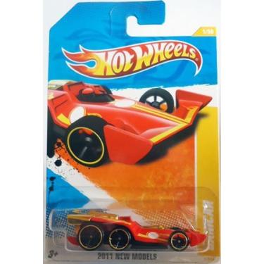 Imagem de Hot Wheels 2011 New Models #1/50 - Red DANICAR w/flames & gold accents