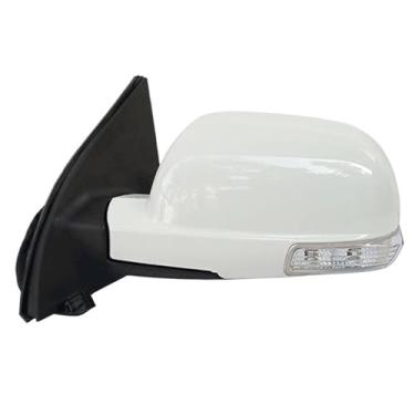 Imagem de Espelho retrovisor externo automático conjunto de espelho retrovisor compatível para Geely Emgrand 7 EC7 2009-2013 espelho reverso do carro refletor espelho lateral(Only Left-01)