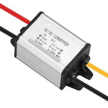 Imagem de Conversor de Tensão DC 12V/24V para DC 3,3V 3A Conversor de Potência DC 8-30V para 3,3V 3A 9,9W MAX Conversor Buck para Robótica, Motores, Veículos Automotivos, LED e muito mais