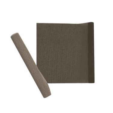 Imagem de Forro Tapete Gaveta Organizador Prateleira De Cozinha Marrom - Wellmix