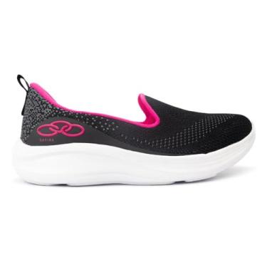 Imagem de Tênis Olympikus Feminino Slip On Safira Casual Preto 43608374-preto-34