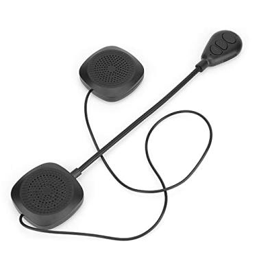 Imagem de Fones de ouvido para capacete, tecnologia de supressão de ruído, função de microfone para motocicleta