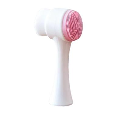 Imagem de Zialofi Escova de Limpeza Facial em Silicone, Rosa