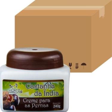 Imagem de Creme Hidratante San Jully Castanha da Índia Pote 240g Kit 36 Unidades