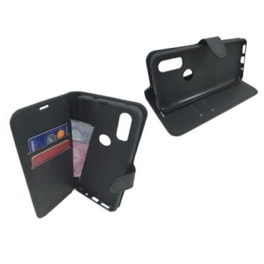 Imagem de Capa Carteira Compativel com Moto One Vision ( Tela de 6.3 ) Capinha C