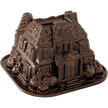 Imagem de Nordic Ware Haunted Manor Bundt Pan, Um, Bronze