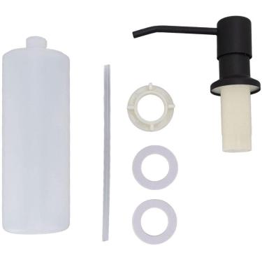 Imagem de Dispenser Dosador Embutir Pia Cuba Sabao Detergente Liquido Banheiro Cuba Cozinha Lavabo Casa