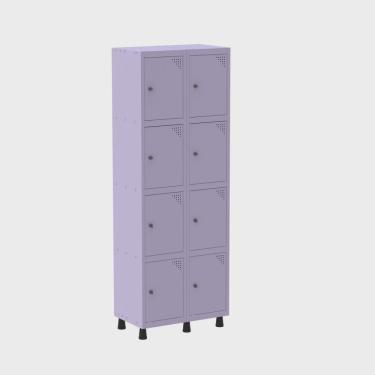 Imagem de Armário Locker Roupeiro 8 Portas Aço grp 502/8