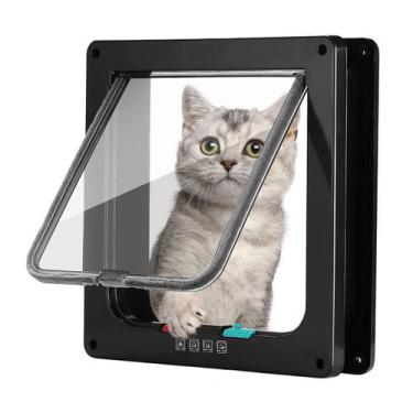 Imagem de Porta Pet Para Gato Ou Cão 23,5 X 25,1cm Tamanho G - Preta - Atmx
